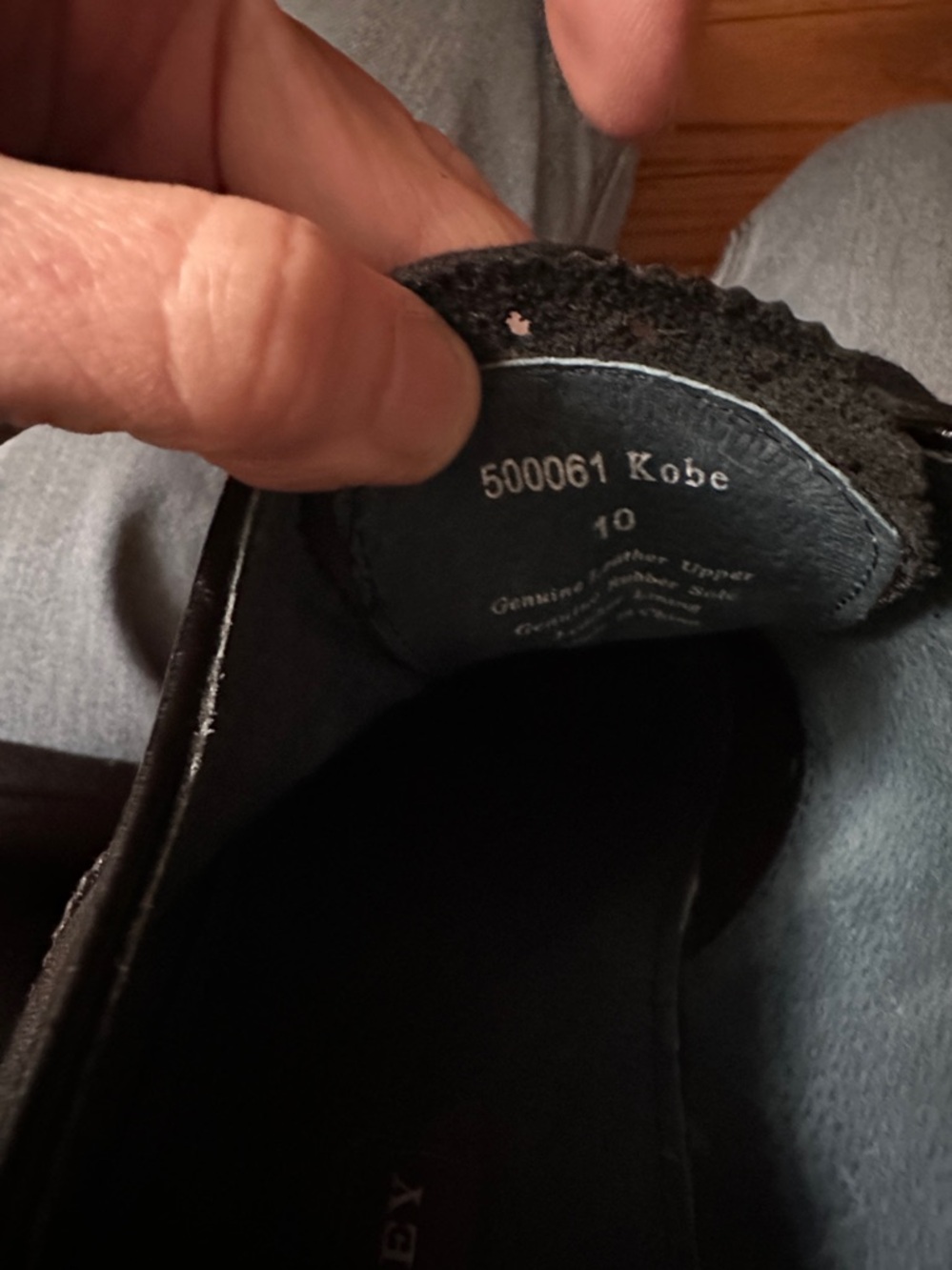 Aston Grey men’s loafer - Picture 3 of 5